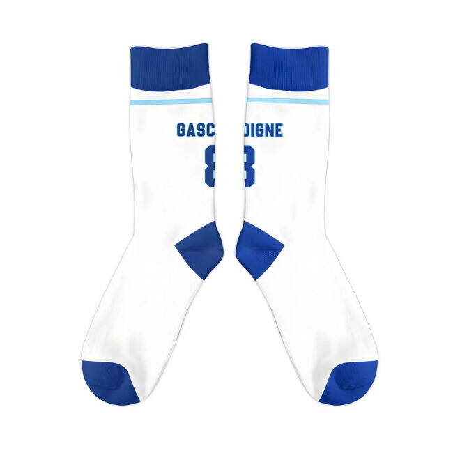 England 1996 Paul Gascoigne Retro Football Socks