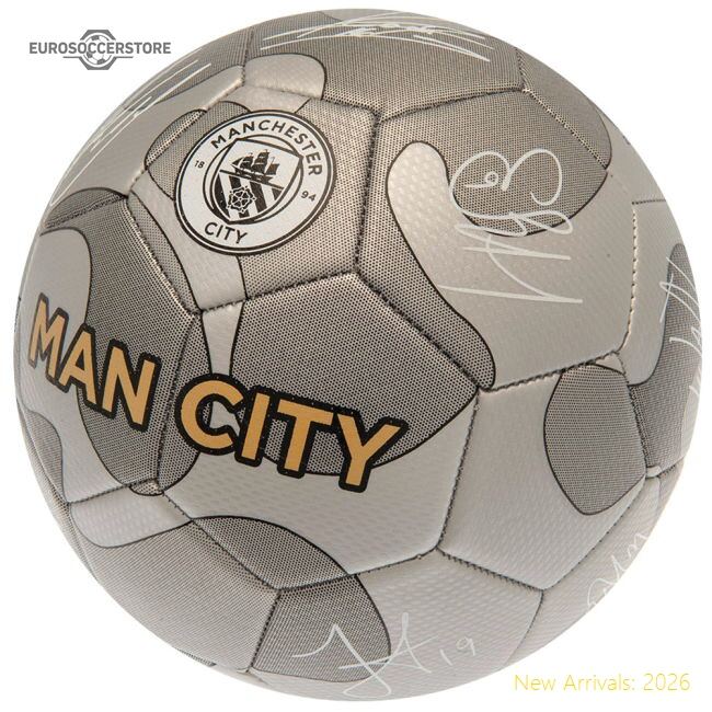 Official Manchester City Fc Camo Sig Football - Premium Quality