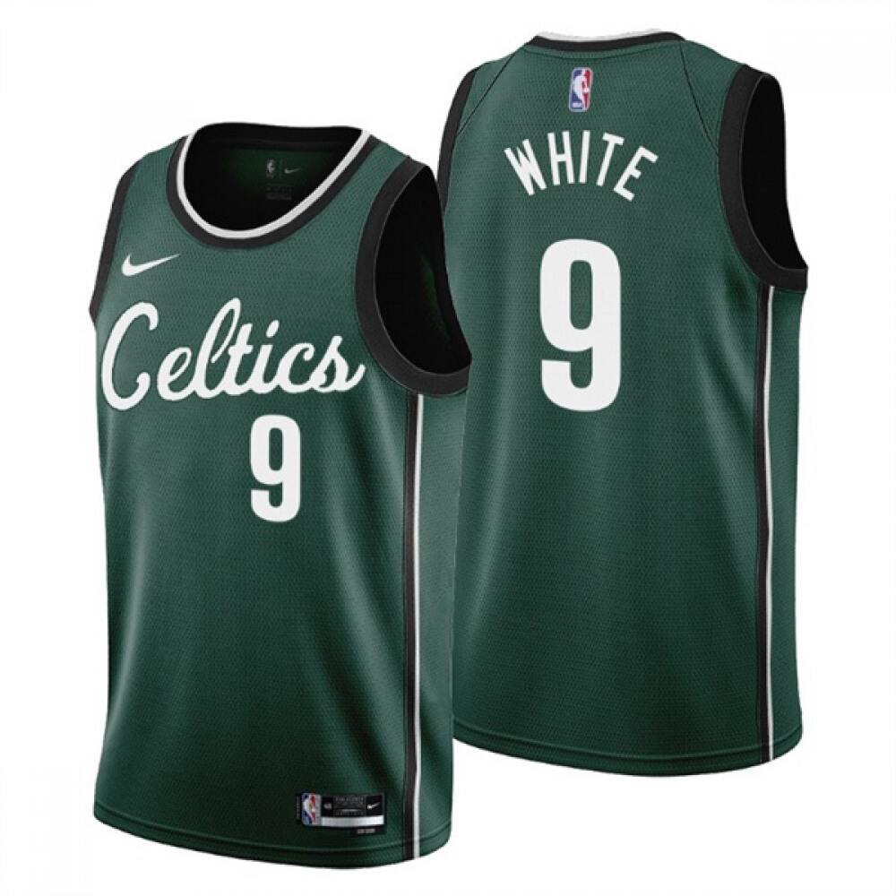 Boston Celtics 9 Jersey - White City Edition - Basketball Fan Gear