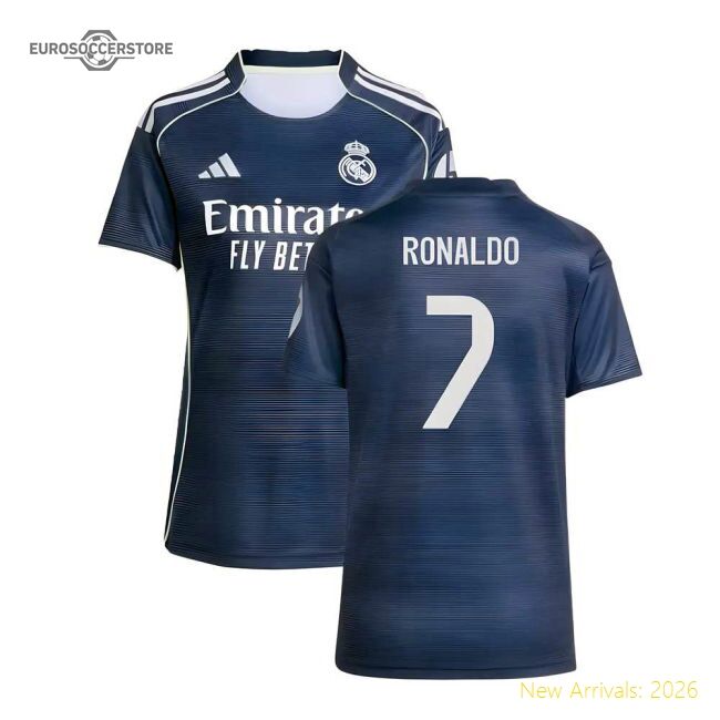 Premium 2025-2026 Real Madrid Authentic Road Jersey (womens) (ronal