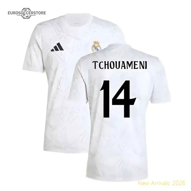 Real Madrid Laliga Santander Tchouameni First-class Jersey Textile