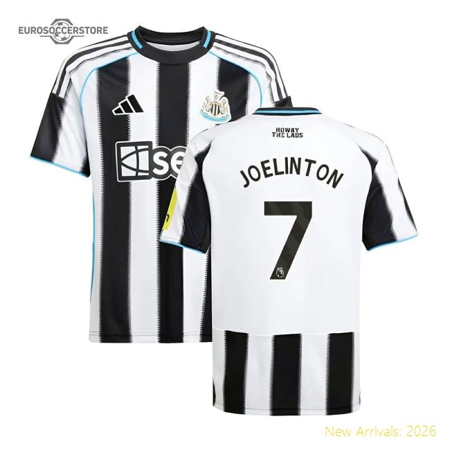 2025-2026 Newcastle Home Shirt (kids) (joelinton 7) - Reasonable Price