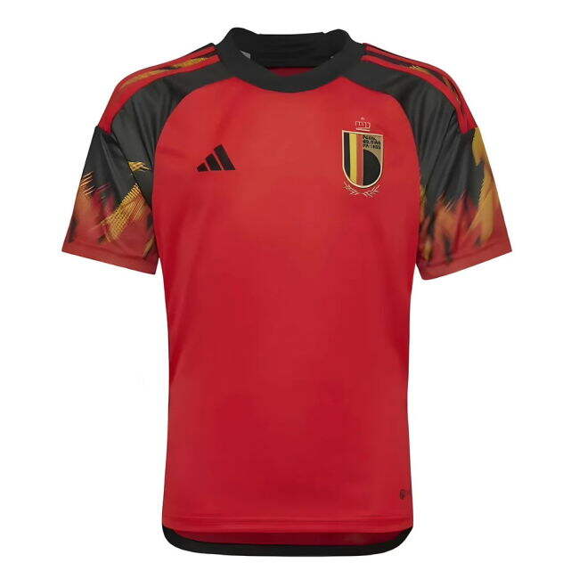 Belgium official style Home Shirt 2022-2023 (Junior