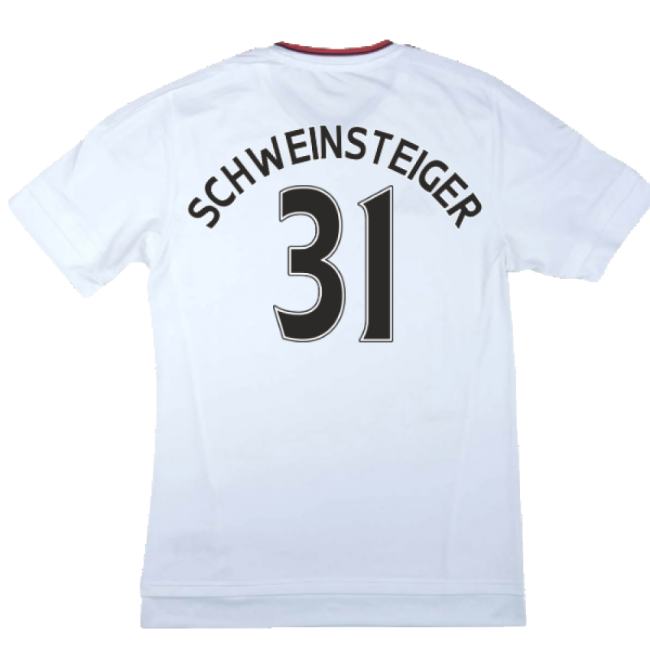 Manchester United 2015-16 Away Shirt (Excellent) (Schweinsteiger 31...