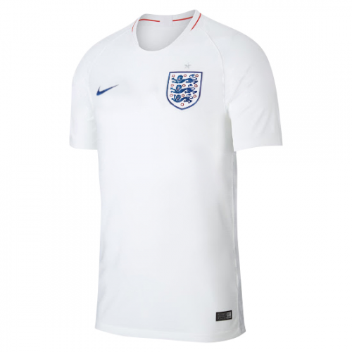 England Home 2018 World Cup Soccer Jersey Shirt - World Cup
