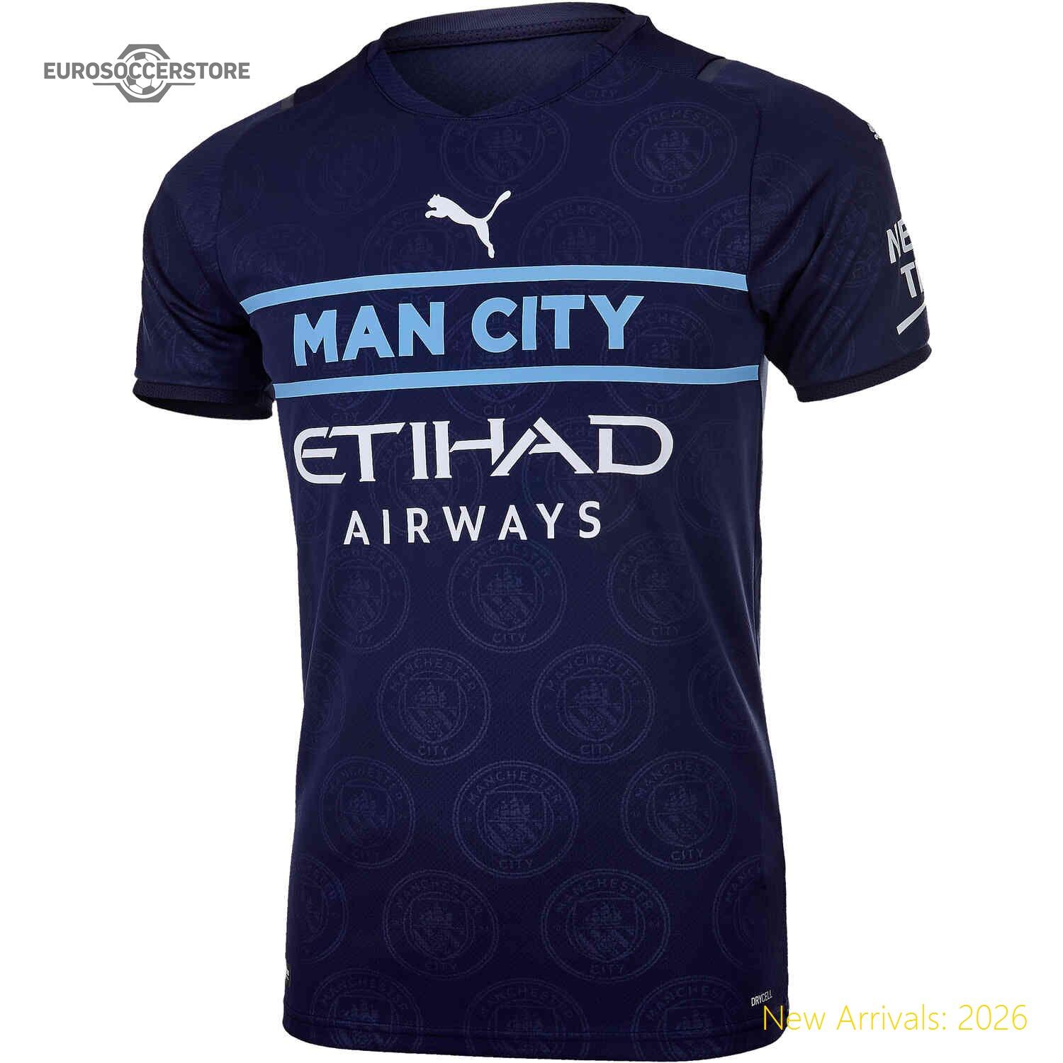 Official Team Merchandise Adult Mci Team Third High-quality Jersey
