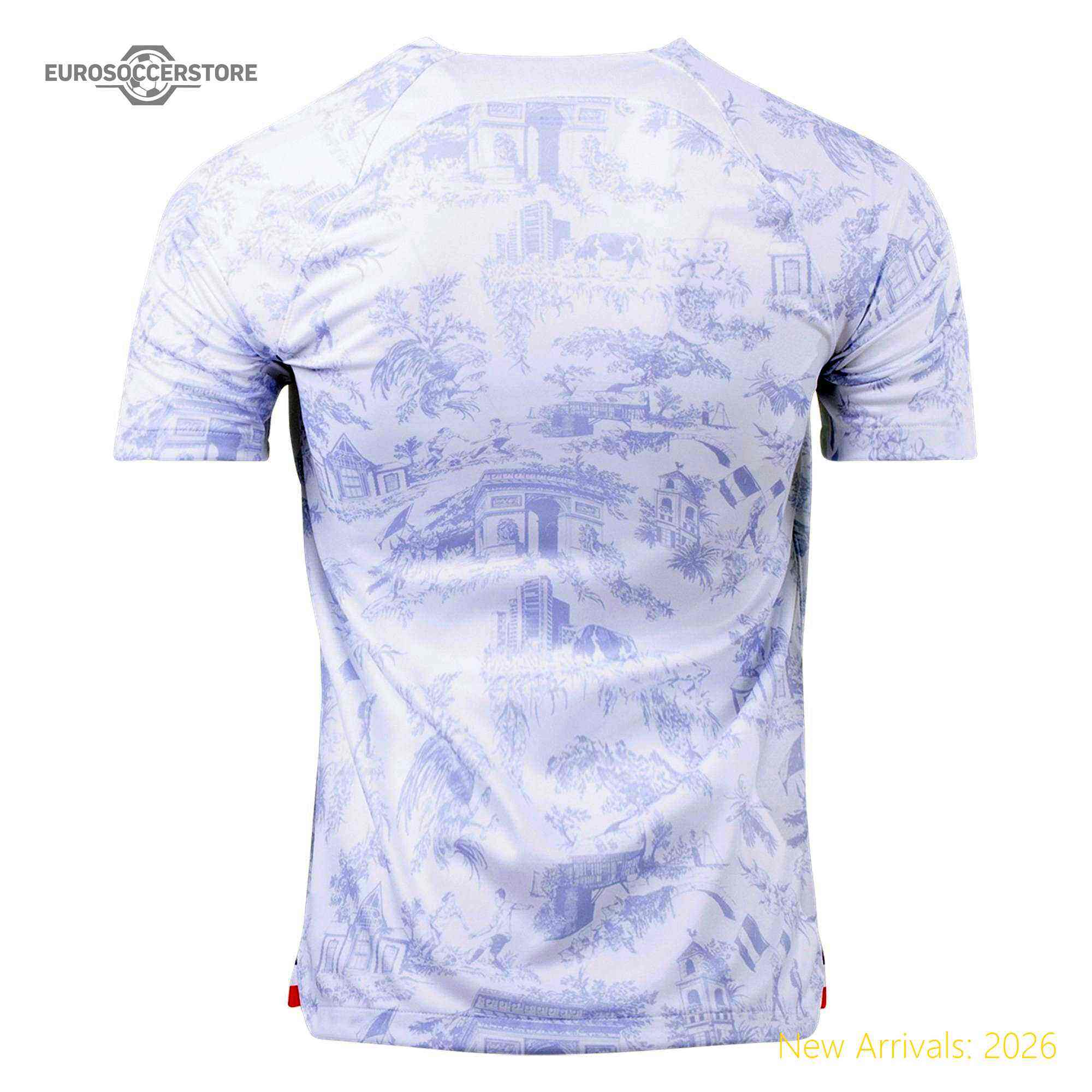 League Approved Men Fra France Away Away Durable Jersey 2022