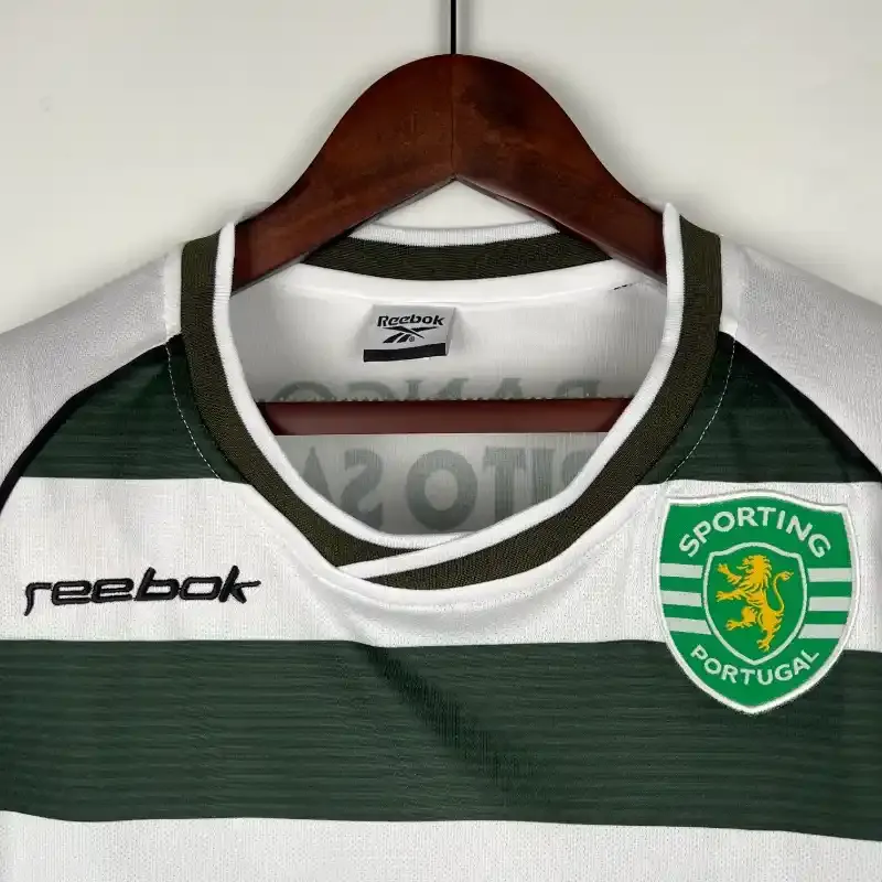 2001-2003 Sporting Lisbon Long Sleeve Jersey retro kit