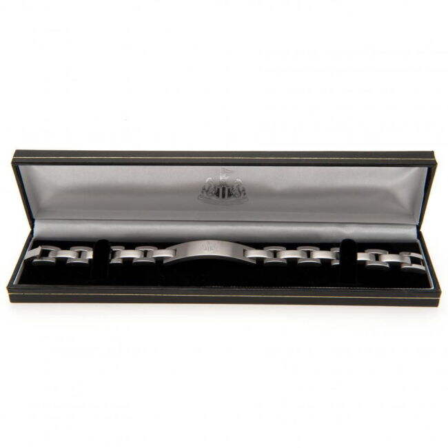 Authentic Newcastle Newcastle United FC Engraved Bracelet