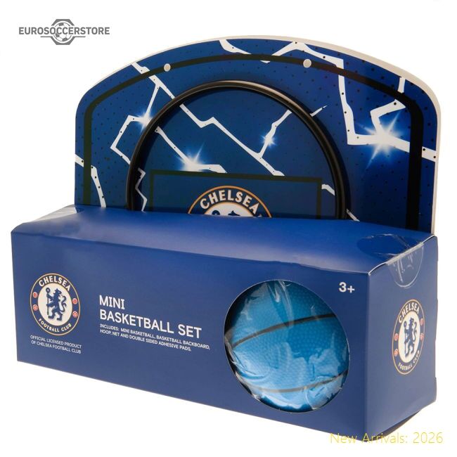 Authentic Chelsea Fc Mini Basketball Set - Premium Quality Football