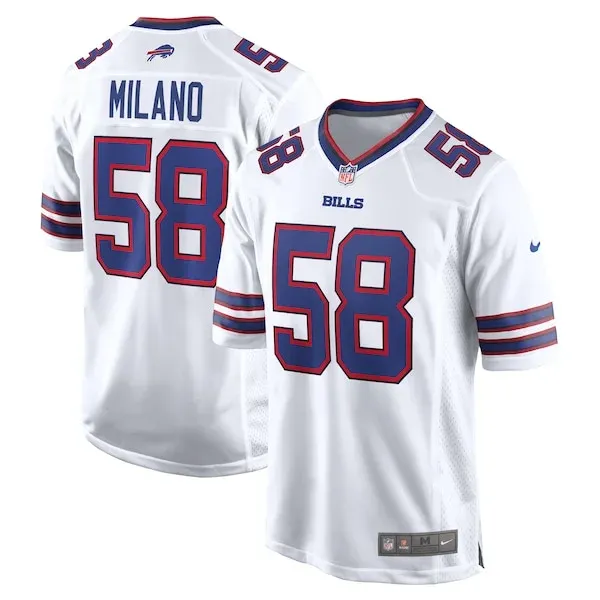 None Game NFL Jersey - White | Top-Grade Football Apparel | NFL Footba