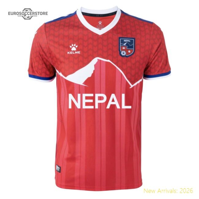 Nepal 20252026 Home Authentic Jersey Breathable Athletic