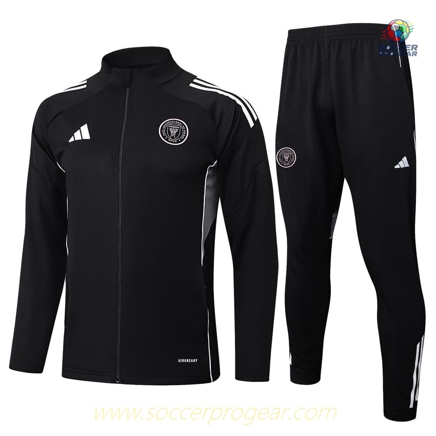Inter Miami Tracksuit Jacket 2024-25 Edition Black