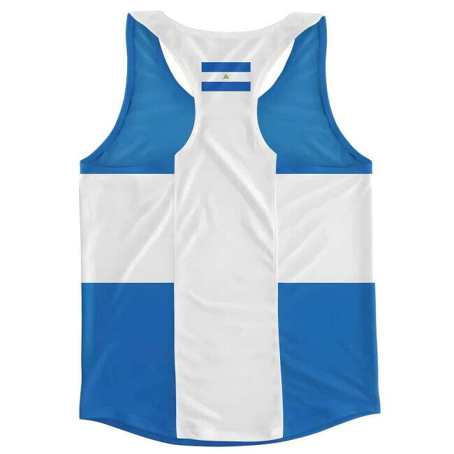 Football Nicaragua Flag Running Vest Kit National Cup Match