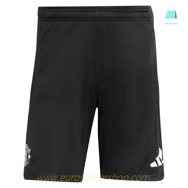 2025-2026 Man Utd Training Shorts (Black)
