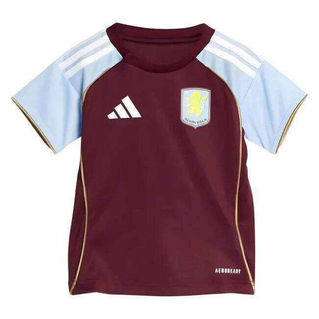 Professional Style Aston Villa Home Pro Level Shirt 2025-2026 (Baby)