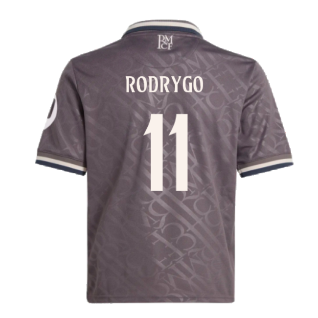 2024-2025 Real Madrid Third High Quality Football Shirt (Rodrygo 11)