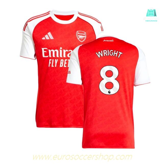 2025-2026 Arsenal Home Shirt (Wright 8)
