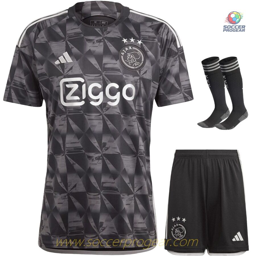 Ajax 2023 2024 Third Youth Jersey Set Soccer Jersey