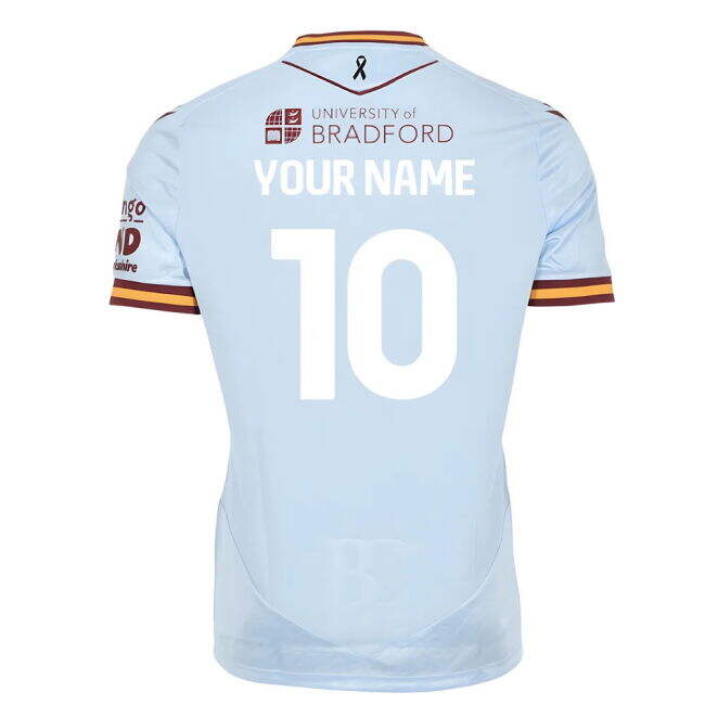 2025-2026 Bradford City Away Shirt (Your Name)