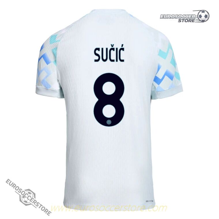 Inter Milan 25-26 Away SUČIĆ 8 Football Jersey (Player Version)