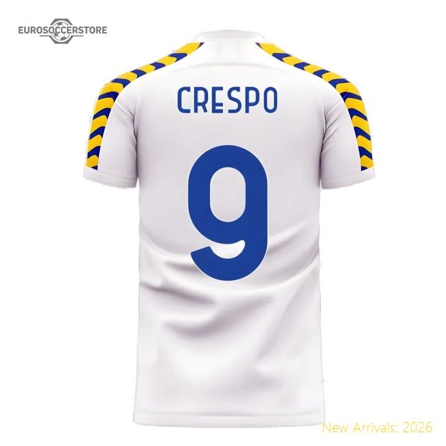 Fan-Favorite Parma 2025-2026 Home Concept Football Kit (Libero) (Crespo