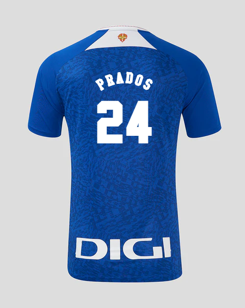 Athletic Bilbao's 24-25 Season Away Jersey Featuring Prados 24