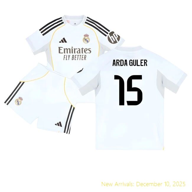 Official Real Madrid 2025-2026 Home - Football Fashion - Professional