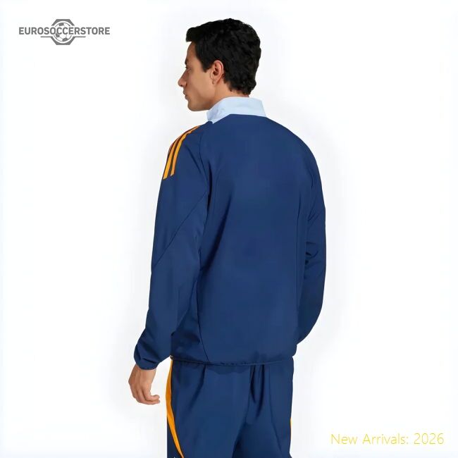 2024-2025 Real Madrid Presentation Jacket (navy) - Fan Design