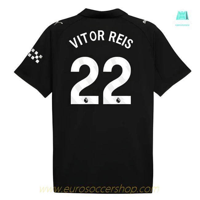 2025-2026 Man City Away Shirt (Vitor Reis 22)