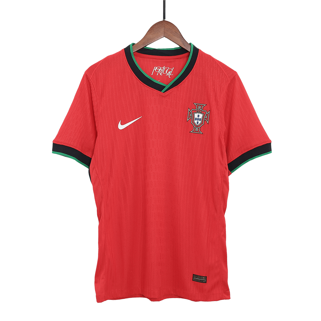 Portugal Home Match Jersey Euro 2024 Authentic Kit