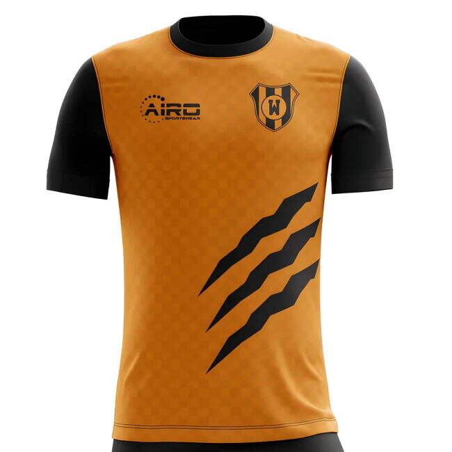 Authorized 2025-2026 Wolverhampton Home Concept Football Shirt