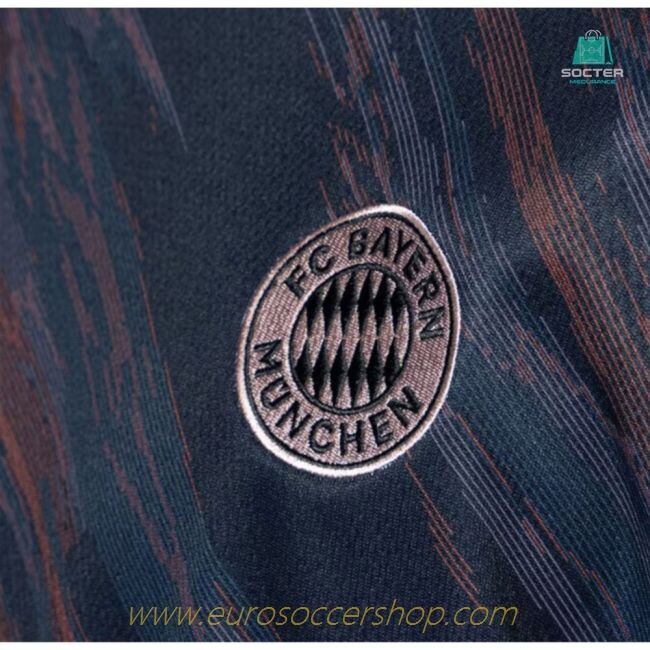 2025-2026 Bayern Munich Pre-Match Warm Top (Black)