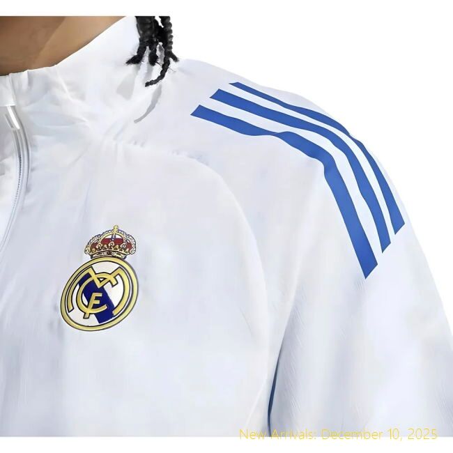 Official Real Madrid (rm) 2025-2026 Jacket - Spanish League
