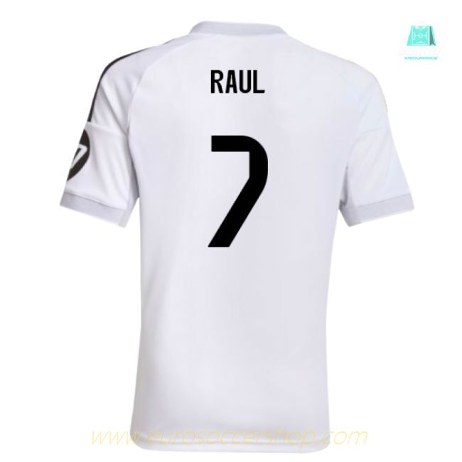 2025-2026 Real Madrid Home Shirt (Kids) (Raul 7)