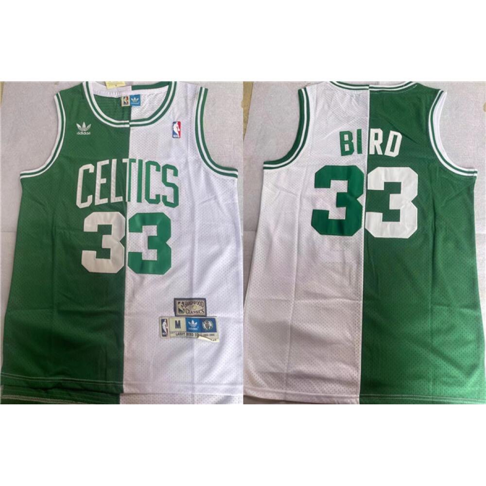 Authentic Boston Celtics 33 White Jersey - Basketball Fan Gear