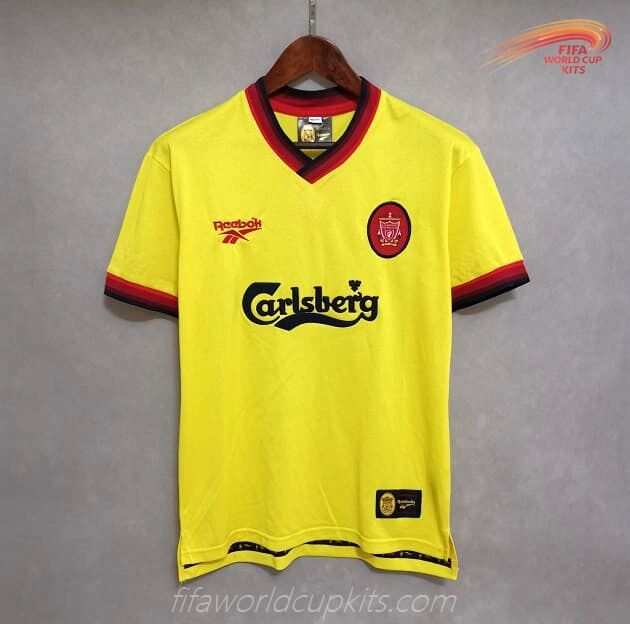 Liverpool Soccer Uniform 97 to 99 Alternate