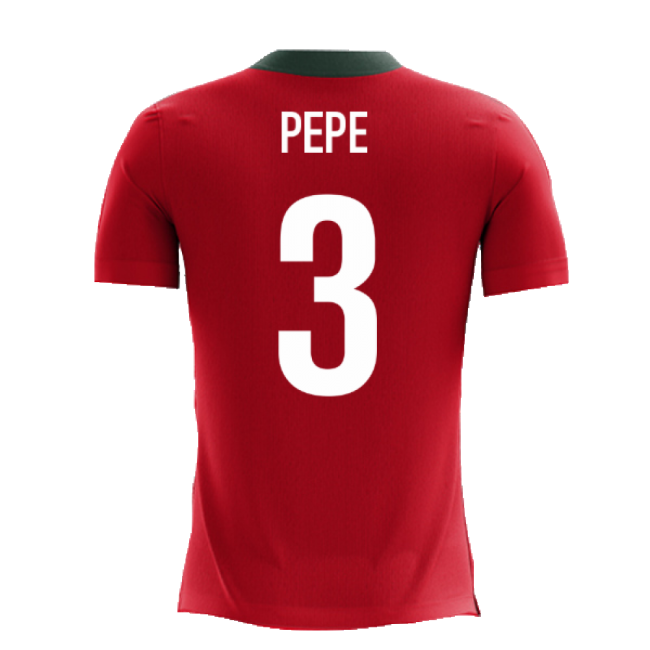 Official 2025-2026 Portugal Airo Concept Home Shirt (Pepe 3) - Kids