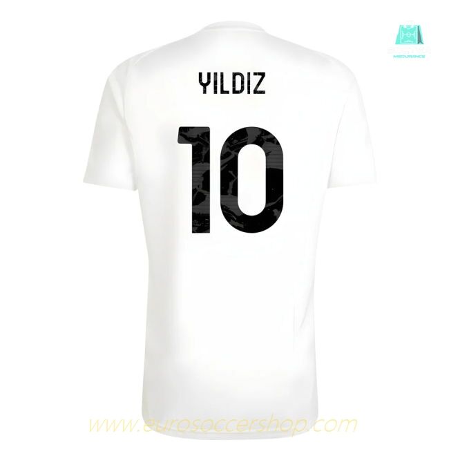 2025-2026 Juventus Training Tee (White) (Yildiz 10)