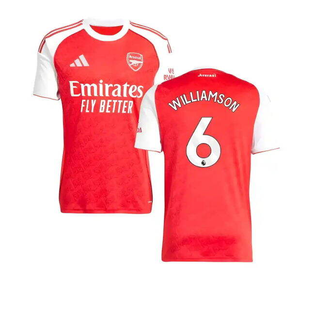 2025-2026 Arsenal Home Durable Stitching Professional Match Jerse#830
