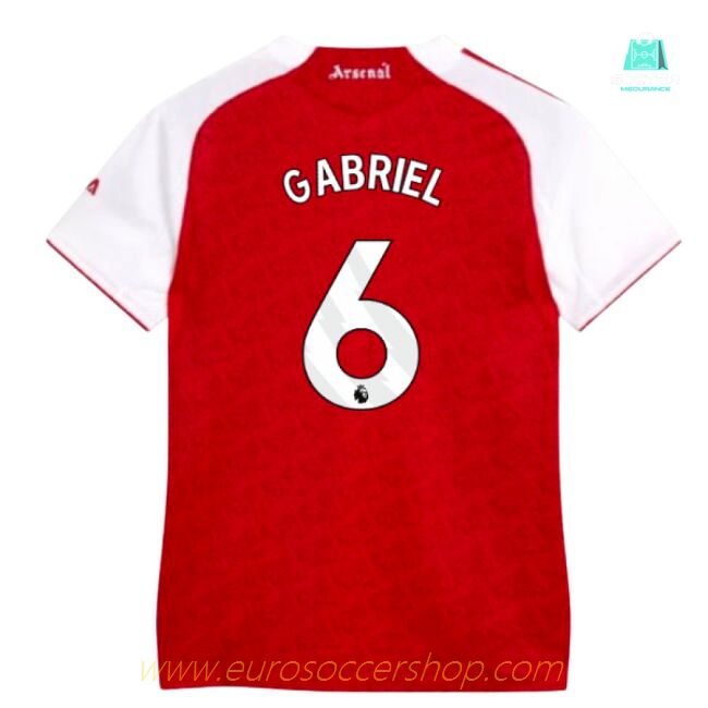 2025-2026 Arsenal Authentic Home Shirt (Womens) (Gabriel 6)