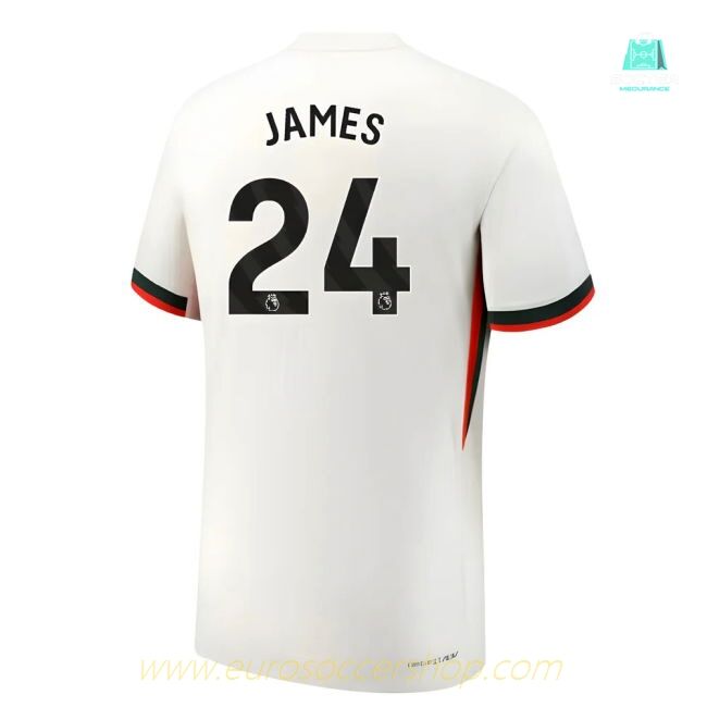 2025-2026 Chelsea Authentic Dri-Fit ADV Away Shirt (James 24)