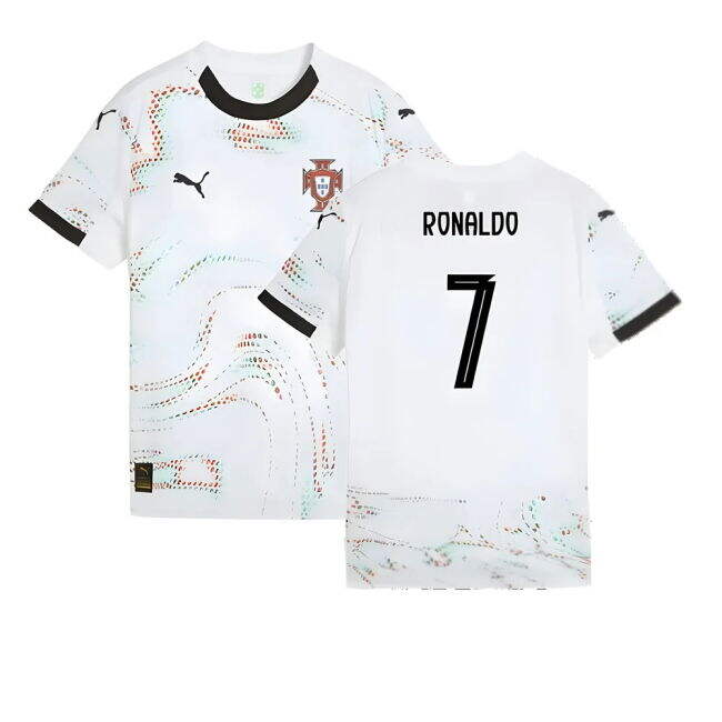 Kids Portugal Soccer Team Unique Item Away Exclusive Kit (Ronaldo 7)