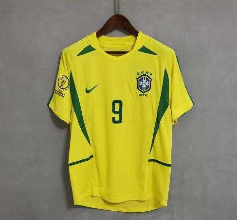Canarinho Cup #2002 Match Quality Avid Classic Edition Home Fan Jersey