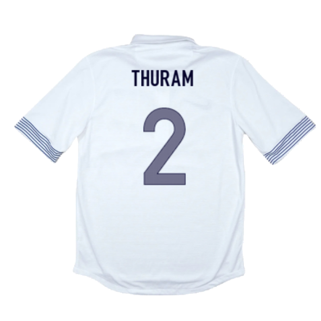 Minimalist France 2012-13 Away Shirt ((Good) M) (THURAM 2) Fashionable
