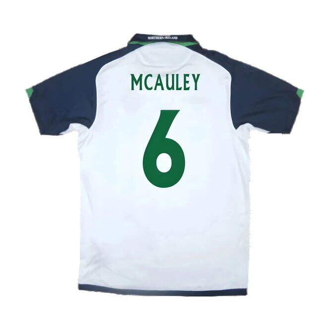 Northern Ireland 2009-10 Away Shirt ((Very Good) Xl) (Mcauley 6)