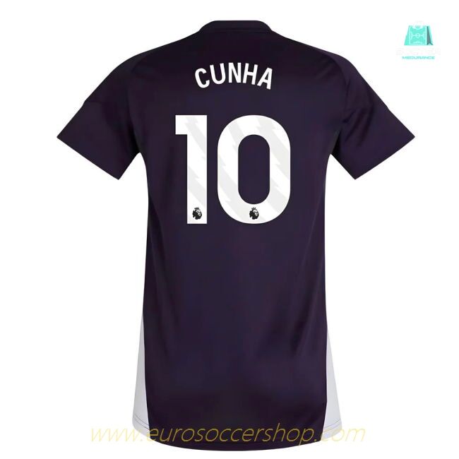 2025-2026 Man Utd Training Jersey (Aurora Plum) - Womens (Cunha 10)