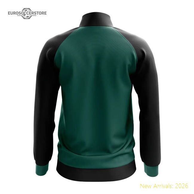 Excellent Mozambique Concept Football Track Jacket (green)