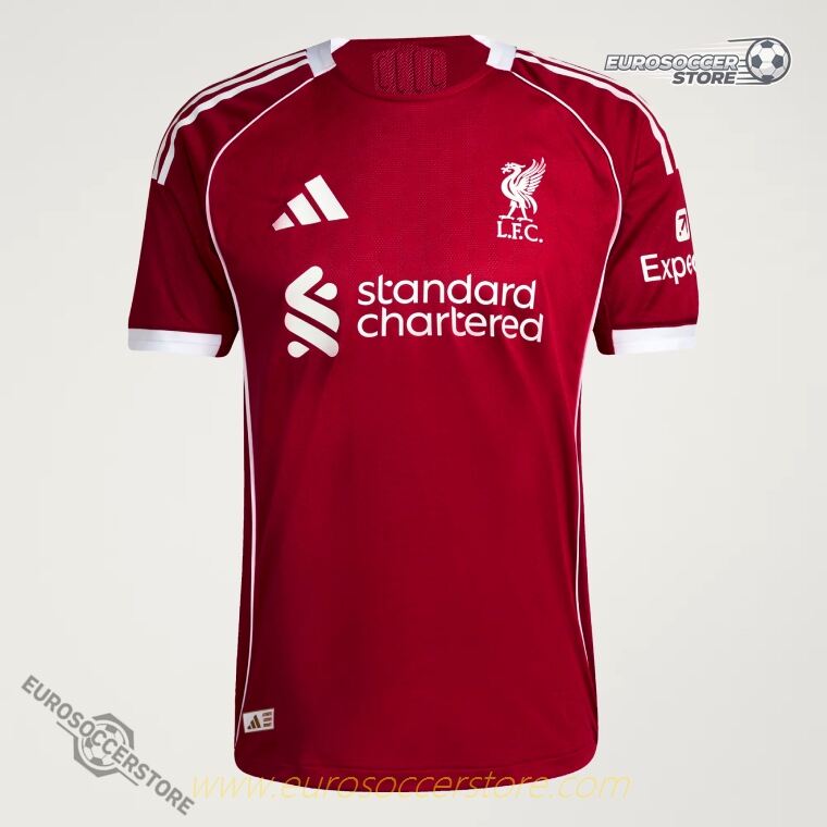 Liverpool's 25-26 Home Jersey, Player Version, featuring WIRTZ 7