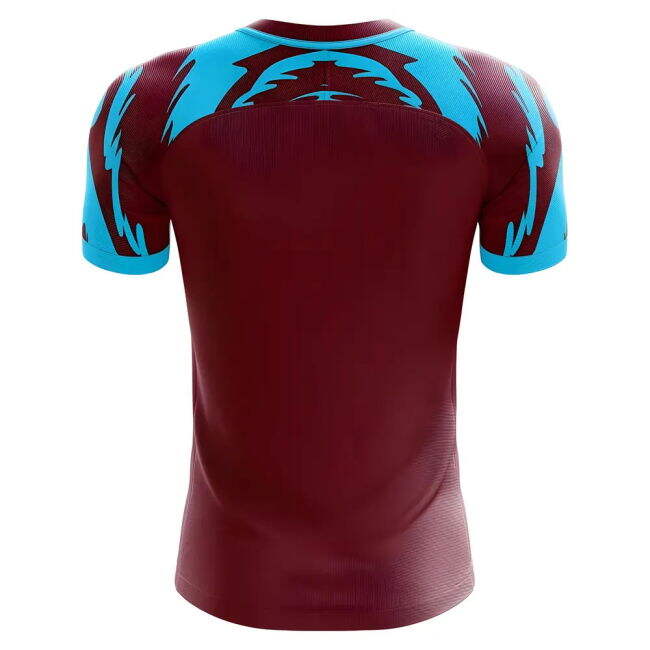 West Ham Licensed 2025-2026 West Ham Home Concept Football Shirt - ...